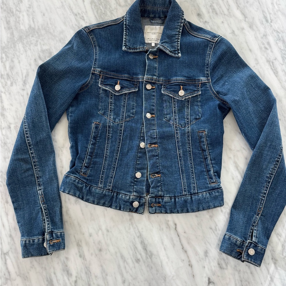 Zara Blue Denim Jacket